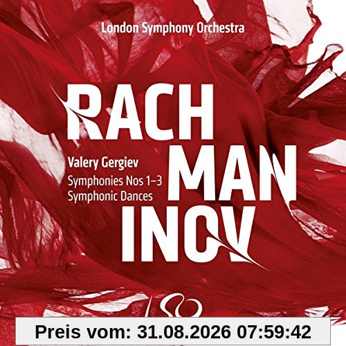Rachmaninoff/Balakirew: Sinfonien Nr. 1-3/Russia (3 SACDs + 1 Audio-Blu-Ray)
