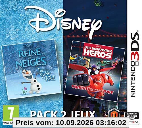 Disney pack 2 jeux : La Reine des Neiges + Les Nouveaux Héros