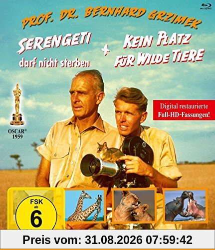 Serengeti darf nicht sterben / Kein Platz für Tiere (HD) [Blu-ray]
