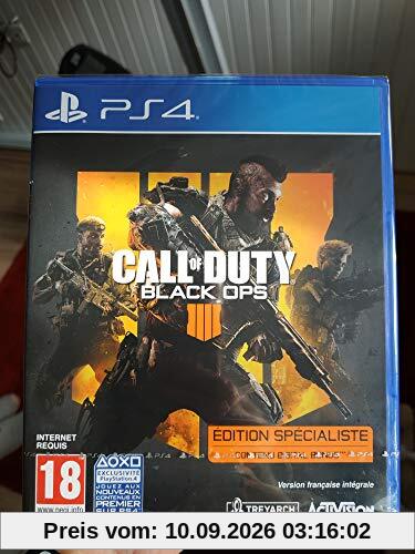 Call Of Duty Black Ops 4 Specialist Edition [English, French]