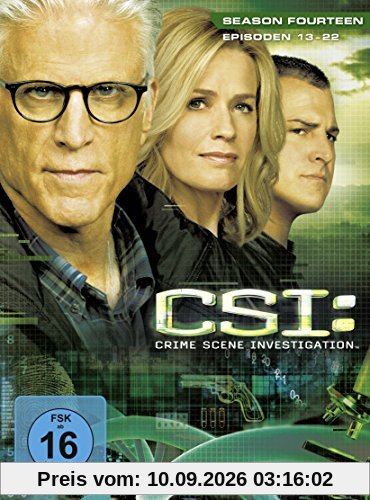 CSI: Crime Scene Investigation - Season 14.2 [3 DVDs]