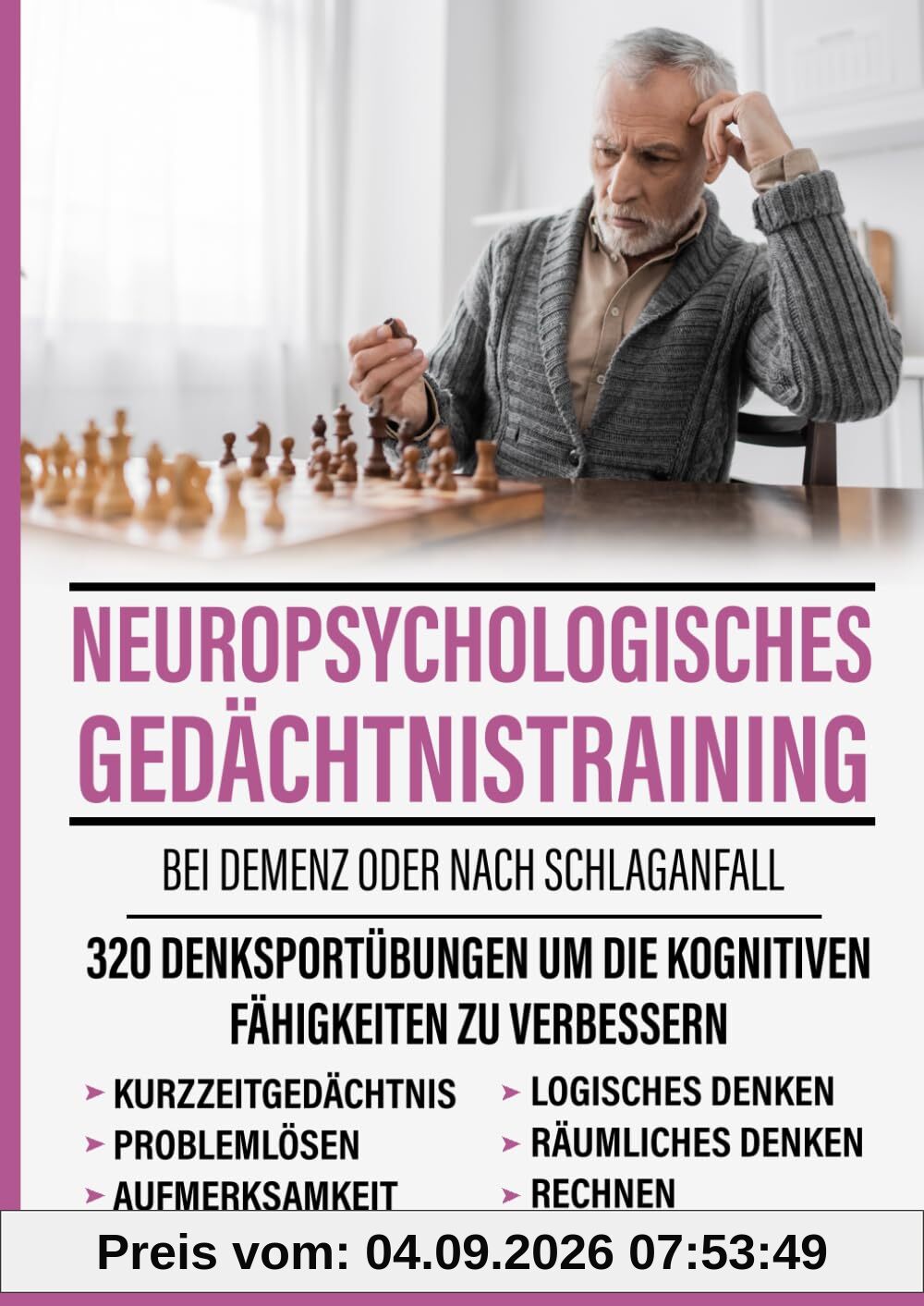 Gedächtnistraining für Senioren mit Demenz oder nach Schlaganfall