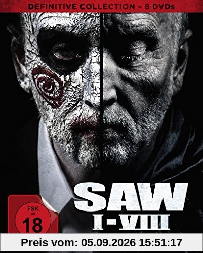 Saw I-VIII (Definitive Collection, 8 Discs)