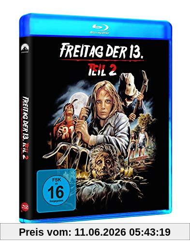Freitag, der 13. - Teil 2 (Wendecover mit original VHS-Motiv) [Blu-ray]