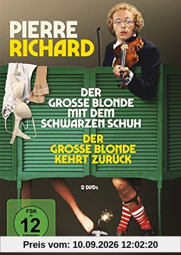Pierre Richard: Der große Blonde mit dem schwarzen Schuh / Der große Blonde kehrt zurück [2 DVDs]