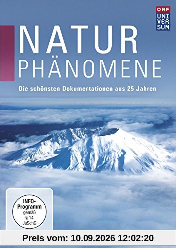 Naturphänomene - Die schönsten Dokumentationen aus 25 Jahren UNIVERSUM [4 DVDs]