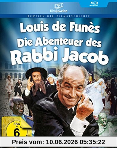 Die Abenteuer des Rabbi Jacob - mit Louis de Funès (Filmjuwelen) [Blu-ray]