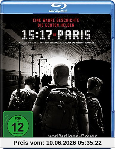 15:17 to Paris [Blu-ray]