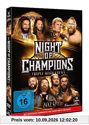 WWE: NIGHT OF CHAMPIONS 2023 [1 DVD]