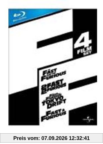 The Fast And The Furious Quadrilogy [Blu-ray] [UK Import]