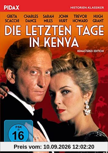 Die letzten Tage in Kenya (White Mischief) - Remastered Edition / Spannender Kolonial-Krimi mit Starbesetzung (Pidax Film-Klassiker)