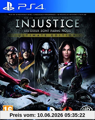 Ps4 Injustice : Gods Among Us - Ultimate Edition (EU)