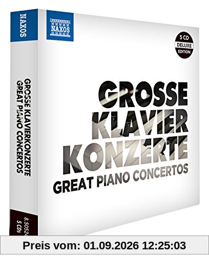 Grosse Klavierkonzerte [5 CDs]