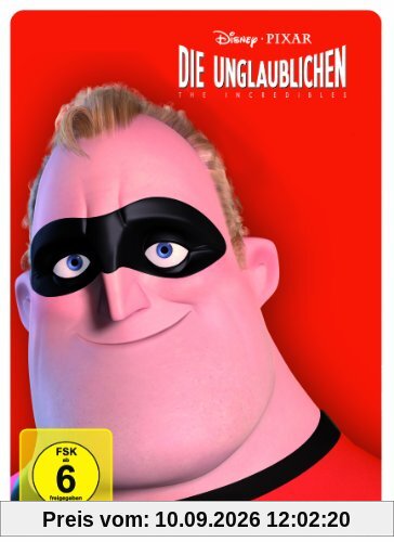 Die Unglaublichen - The Incredibles (Limited Edition, Steelbook, 2 Discs)