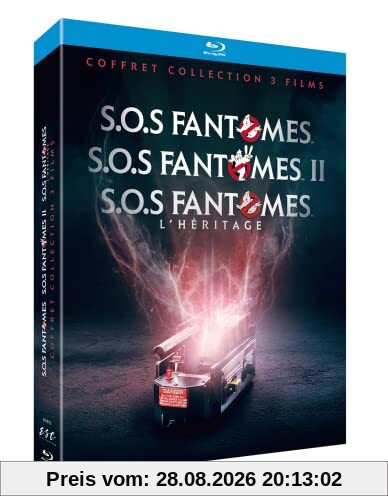 S.o.s. fantômes + s.o.s. fantômes 2 + s.o.s. fantômes : l'héritage [Blu-ray] [FR Import]