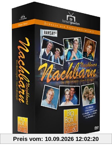 Nachbarn/Neighbours - Big Box 1: Episoden 1-60 + 6 Star-Episoden (Fernsehjuwelen) [12 DVDs]