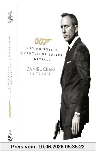 Coffret james bond/daniel craig : skyfall ; casino royale ; quantum of solace [FR Import]