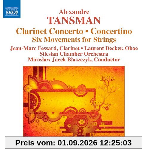 Tansman:Clarinet Concerto