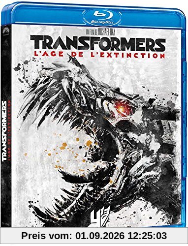 Transformers 4 : l'âge d'extinction [Blu-ray] [FR Import]