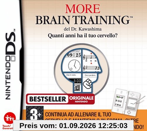 GIOCO DS MORE BRAIN TRAIN