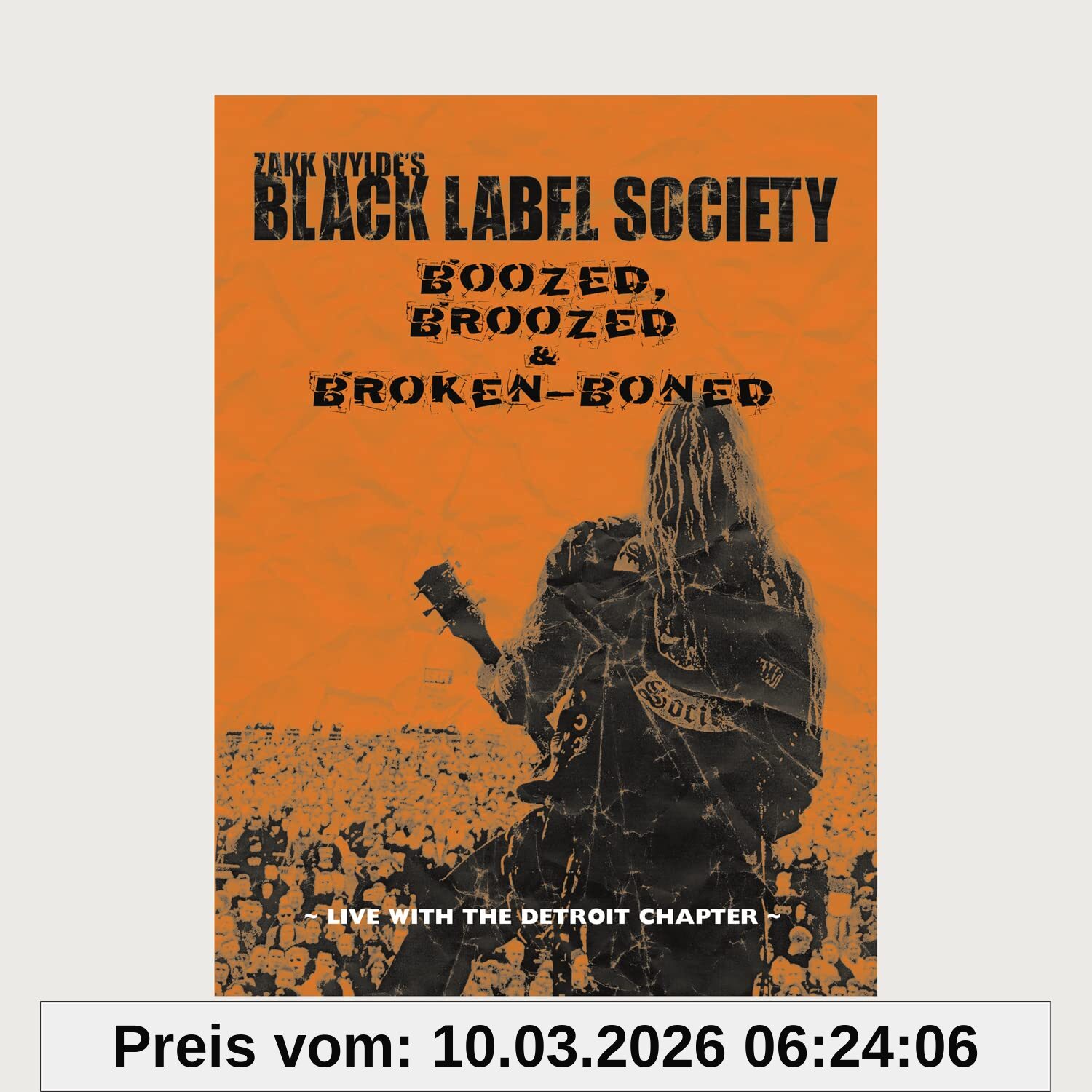 Black Label Society Boozed, Broozed & Broken-Boned