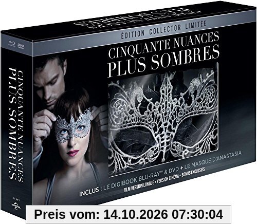EDITION COLLECTOR LIMITEE - CINQUANTE NUANCES PLUS SOMBRES (Accessorie+Blu-ray+DVD)