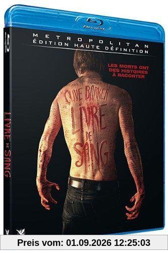 Livre de sang [Blu-ray]