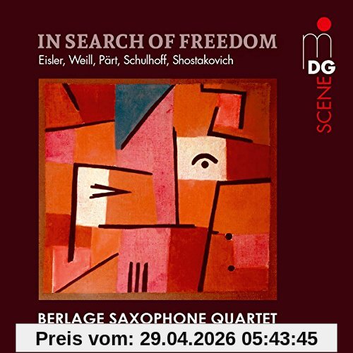 Berlage Saxophone Quartet In Search Of Freedom