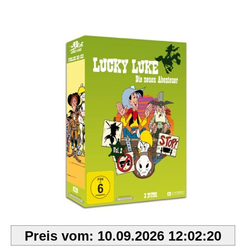 Lucky Luke - Die neuen Abenteuer (Vol. 2, Folge 12-22) [3 DVDs]