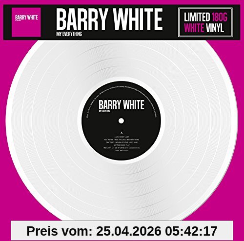 Barry White My Everything - 180 Gr. White Vinyl - Limited Edition [Vinyl Lp]