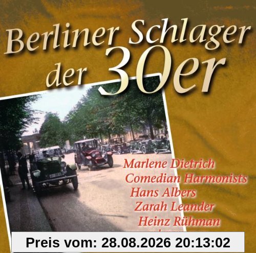 Berliner Schlager der 30er