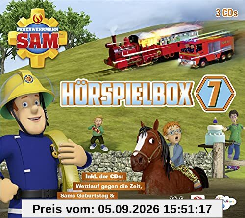 Feuerwehrmann Sam Hörspielbox 7 (3 Cds)