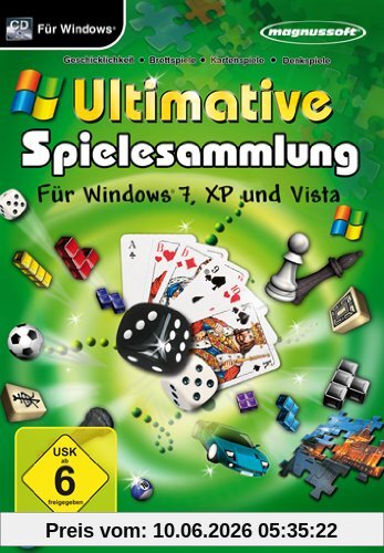 Die Ultimative Spielesammlung für Windows 7, XP und Vista (PC)