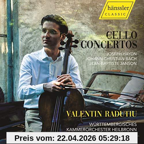Valentin Radutiu Cello Concertos D Major/C Minor W.C 77