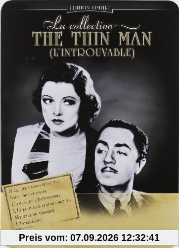 La Collection The Thin Man - Coffret métal 7 DVD : Nick joue et gagne / L'Ombre de l'Introuvable / Nick, gentleman détective / L'Introuvable rentre ... en musique / Thin Man Disque / DVD Bonus [FR Import]