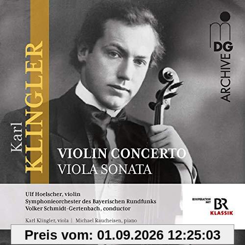 Violin Concerto Viola Sonata