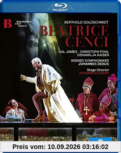 Berthold Goldschmidt: Beatrice Cenci (Bregenz Festival, July 2018) [Blu-ray]