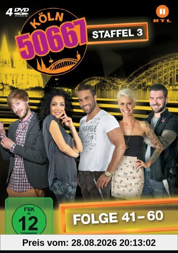 Köln 50667 - Staffel 3 (Folge 41-59) [4 DVDs]