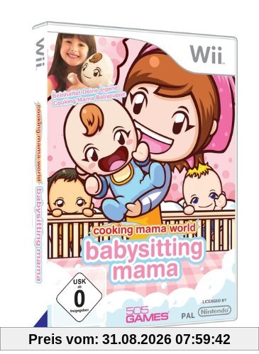 Babysitting Mama inkl. Stoffpuppe ca. 33cm - [Nintendo Wii]