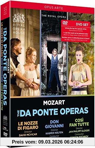 unbekannt Mozart, The Da Ponte Operas [Various] [Opus Arte, OA1275BD] [4 DVDs]