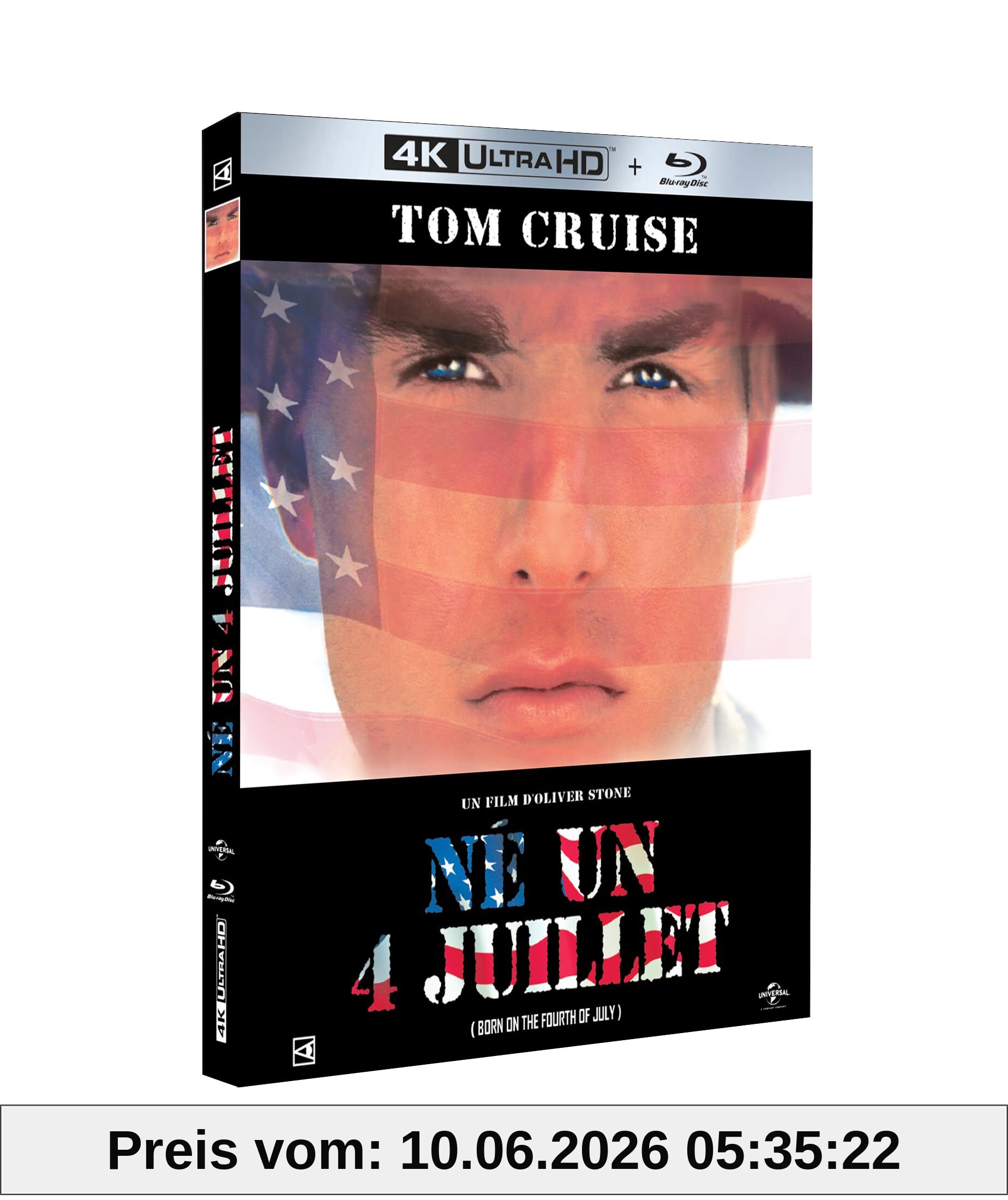 Né un 4 juillet 4k ultra hd [Blu-ray] [FR Import]