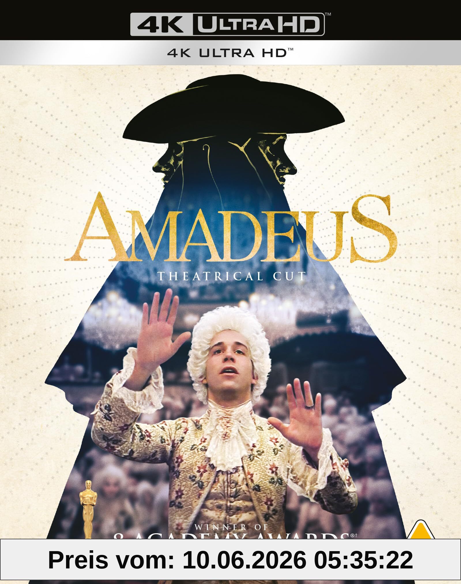 Amadeus [4K Ultra HD] [1984] [Blu-ray] [Region Free]