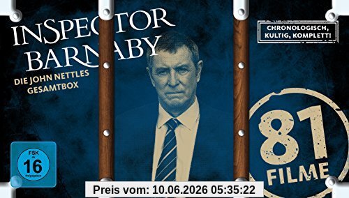 Inspector Barnaby - Die John Nettles Gesamtbox [47 DVDs + 1 CD]