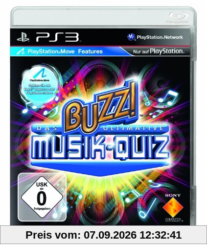 Buzz!: Das ultimative Musik-Quiz (Move kompatibel)
