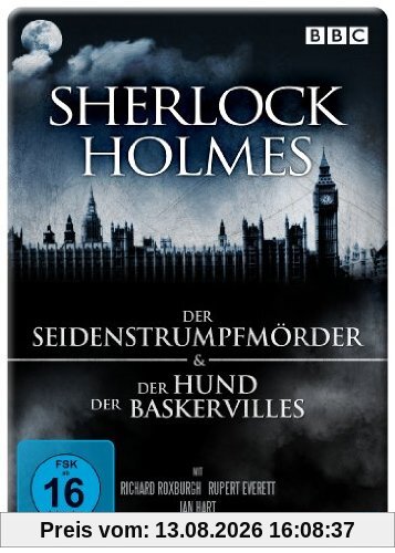 Sherlock Holmes - Der Hund von Baskerville + Der Seidenstrumpfmörder (Iron Edition) (2 Disc Set)