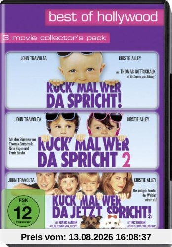 Kuck' mal wer da spricht 1+2/Kuck' mal wer da jetzt spricht - Best of Hollywood (3 DVDs)