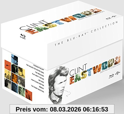 Clint Eastwood Blu-ray Collection (mit Deutschem Ton) 8 Filme