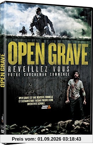 Open grave