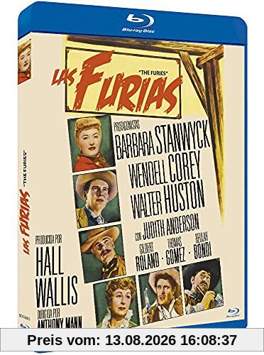 Die Farm der Besessenen / The Furies / Les Furies / Las Furias 1950 [Blu-ray] (EU-Import mit Deutschem Originalton)
