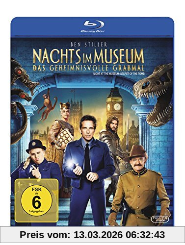 Shawn Levy Nachts Im Museum 3 - Das Geheimnisvolle Grabmal [Blu-ray]
